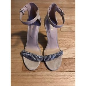 Steve Madden Rhinestone Strap Heel